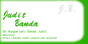 judit banda business card
